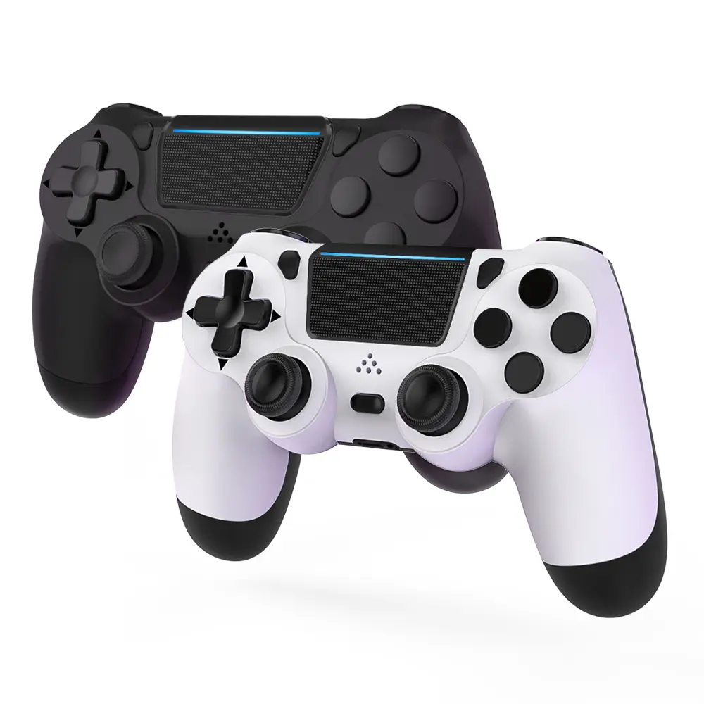 MOVONE for PS4 Wireless Controller 2 Pack, Six-AxisHigh-Performance Dual Vibration, with USBCharging Cable, Compatible with'Slim/Pro/PC Gaming Stick Video Game Stick Dual Joystick