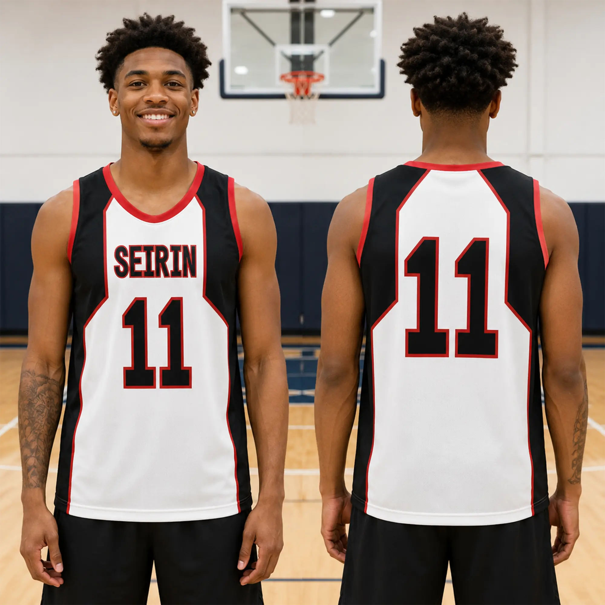 Tatsuya Kuroko Seirin Kuroko no Basket Basketball Jersey,