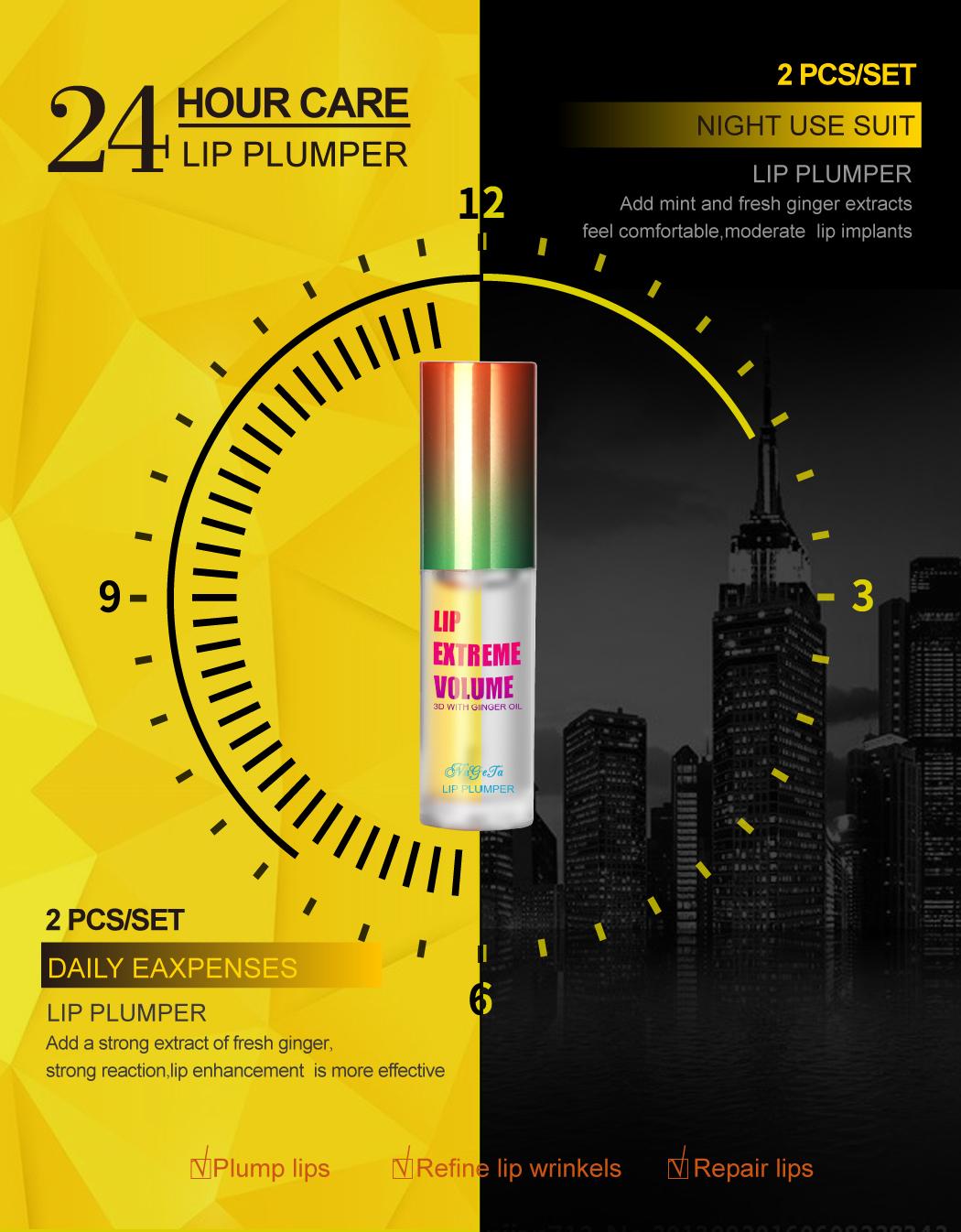 Instant Plumping Lipsticks, Daily Lip Essence, Long-Lasting Plumping Lip Serum, Night Moisturizing LipEssence, Transparent Moisturizing Lip Oil,Naturally Nourishing Lips,  Instant Plumping And Smoothing Lip Lines - Vibrant Gloss