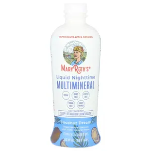 MaryRuth's Liquid Nighttime Multimineral, Coconut Dream, 30 fl oz (887 ml)