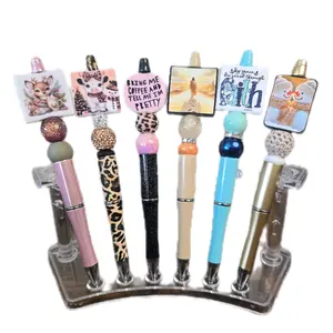 Handmade Beaded Pens with colorful and unique beads - Live Claims