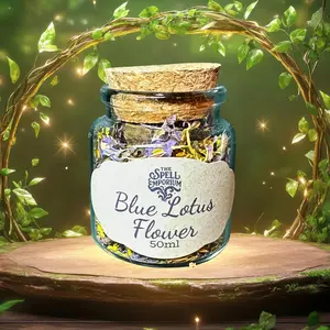 Organic Scented Blue Lotus Flower - Cultural Collectible for Incense & Spice Use