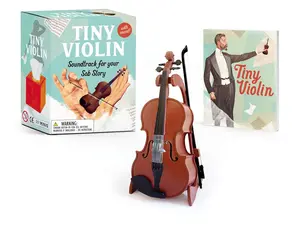 RP Minis Tiny Violin - Soundtrack for Your Sad Story - A Miniature Violin Model - Stylish Guitar - Product Information Only