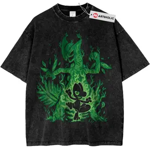 Treecko Shirt, Sceptile Shirt, Pokemon Shirt, PKM Shirt, Anime Shirt, Vintage T-Shirt, Sweatshirt, Hoodie Sweatshirt, Hoodie, Comfort Colors