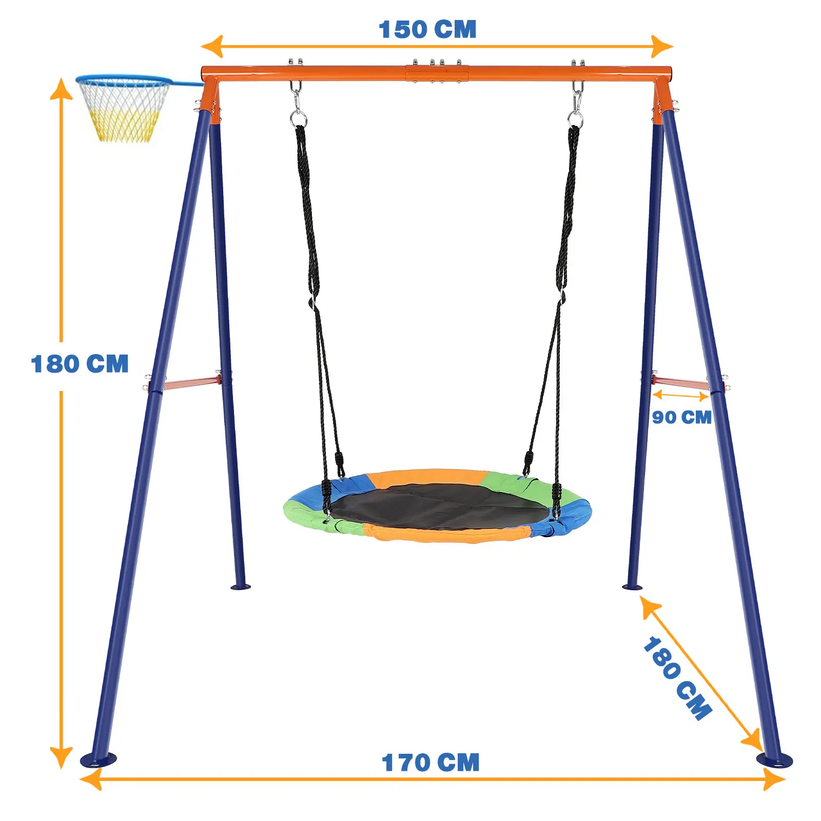 900 lb 60 in. (approx. 317.5 kg) Large Platform Swing for Kids and Adults,Rectangular Outdoor Tree Swing with 2 Hanging Straps set fun Durable Playground Set kids outdoor play,summerwins summerwins