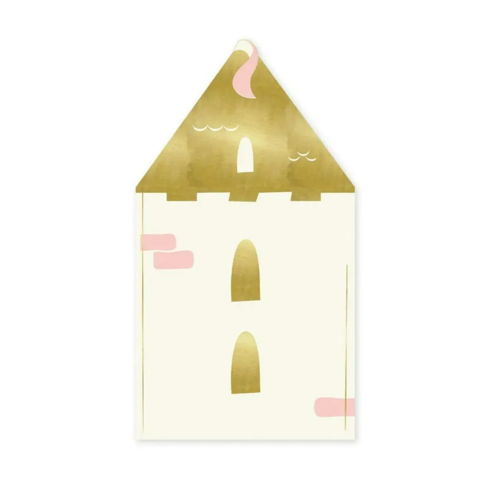 PRINCESS CASTLE SHAPED GUEST NAPKINS