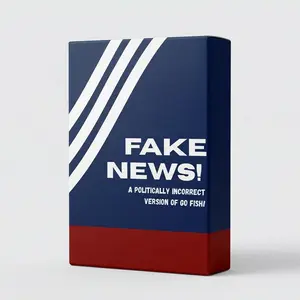 Fake News! Card Game – The Politically Incorrect Go Fish for Grown-Ups – Equal-Opportunity Offender Party Game – 52 Cards – Funny Gag Gift for Game Night