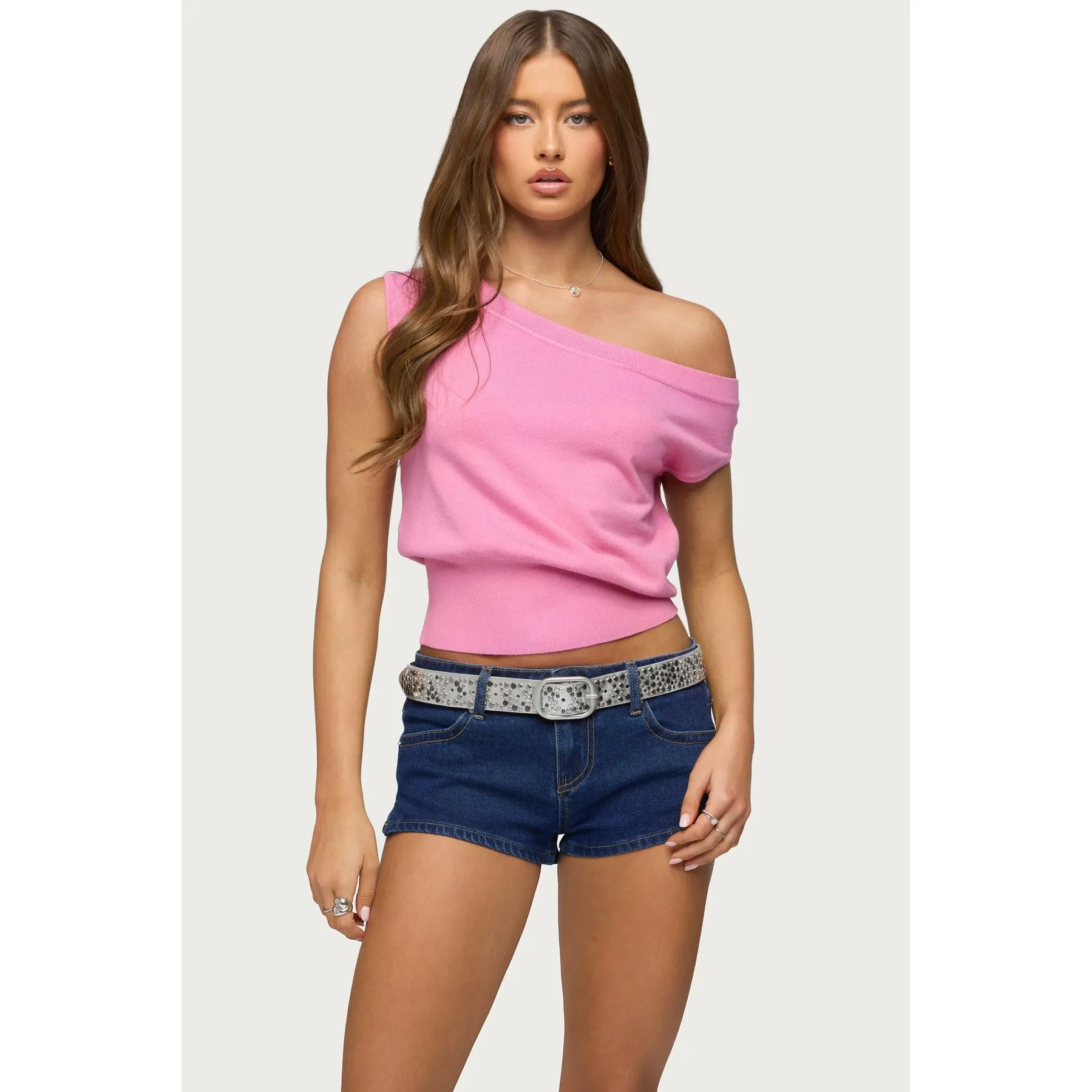 Michaela Off Shoulder Knit Top