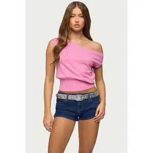 Michaela Off Shoulder Knit Top