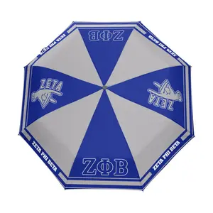 BBGreek Zeta Phi Beta - Umbrella - Classic Greek Letters - Official Vendor