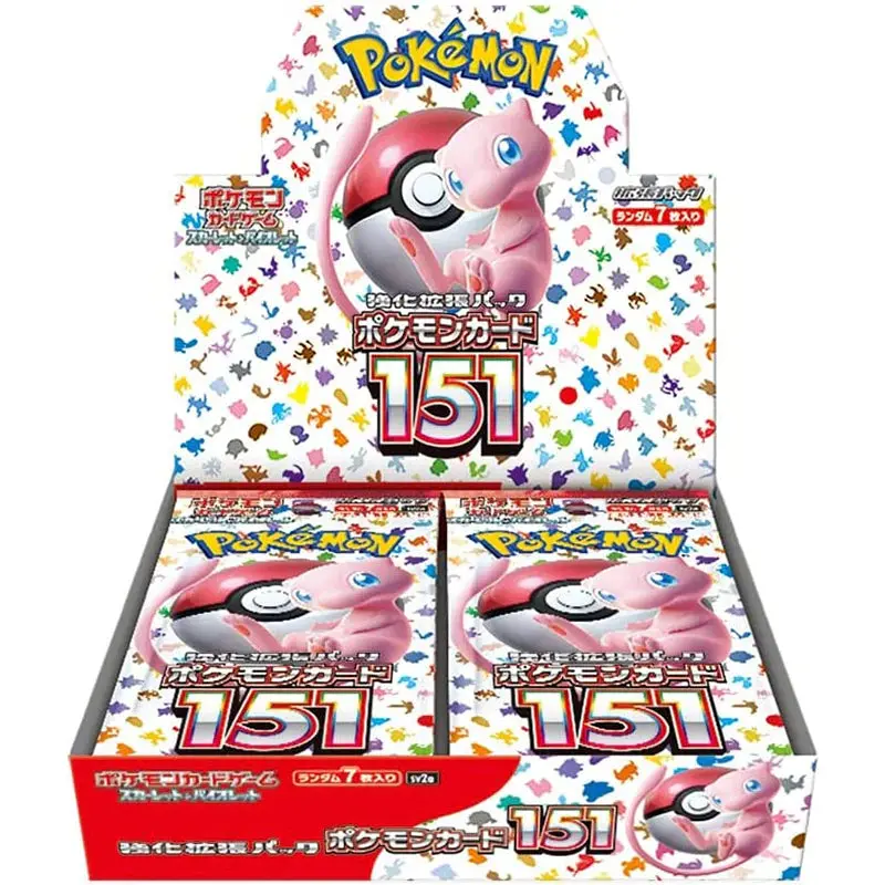 [Case Fresh] Pokemon Scarlet & Violet Japanese 151 Booster Box sv2a
