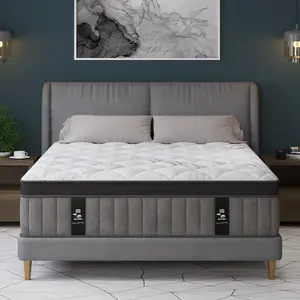 12 /14Inch Gel Memory Foam Mattress Twin Full Queen King Bed Hybrid Mattress  In A Box,Pocket Spring for Edge Support, Pressure Relief, Medium Firm motion isolation