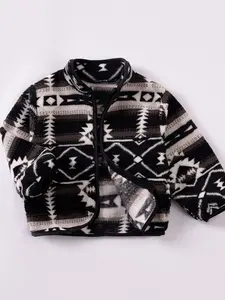 1pcsWinter New Fashion Boys' Cardigan Jacket, Casual Comfy Jacket, Stylish Versatile Top for Kids, Trendy Warm Outerwear, Clothing, Casual Jackets