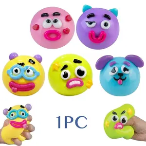 2026 NEW Smushers Squishy - Curiosities Smushers Dog Face Swap Squishy Soft Moldable Cute Slow Rise Relaxing Sensory Fidget Relief Anxiety Stress Fun Desk Accessory Stress Relieving Accessory for Adults