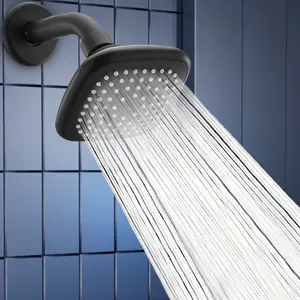 High Pressure Showerhead, Bathroom Powerful Shower Head with Strong Spray, Universal Fit Works with High and Low Water Flow Showers, Bathroom Accessories