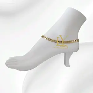 LaYaiBoutique #1082 Women's Anklets 14k Gold Plated HIGH QUALITY