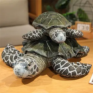 Realistic Turtle Plush Toy, Stuffed Animal Gifts, Ideal Gift for Ocean Animal Lovers, Birthday Present, Holiday Gift Choice
