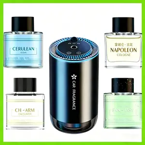 Smart Car Air Freshener Machine Rechargeable AromaDiffuser Forest, long-lasting fragrance, starry sky design,perfect for birthdays, weddings,anniversaries, or as a gift for your wife, husband, mother,or any woman, boyfriend/girlfriend.