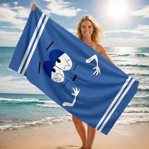 South Park Towelie Bath Towel, Ultra Super Soft Cotton, Quick Dry Absorption, Reusable, Ideal for Pool, Beach, Home Decor