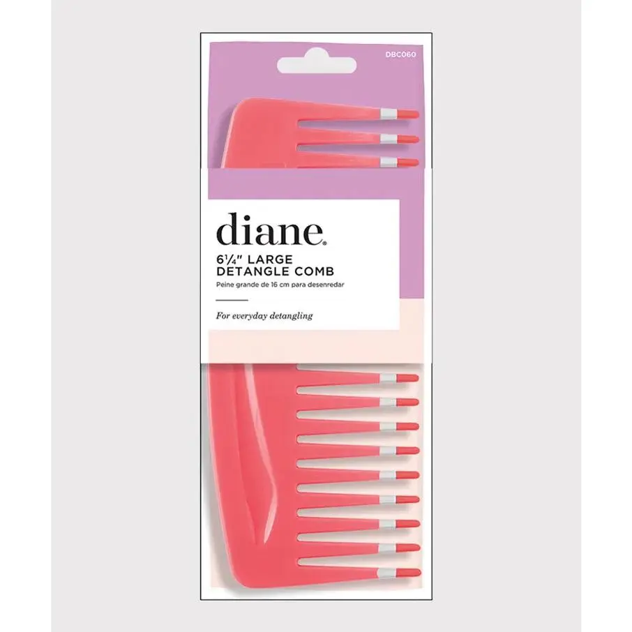 Diane Mebco Large Detangler Comb 6 1/4 inch