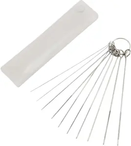 10-Piece Cleaning Needle Set, Stainless Steel Durable Shower Head Cleaning Kit Tool, Easy Complete Cleaning and Unclogging, Home and Outdoor Use, Showerheads