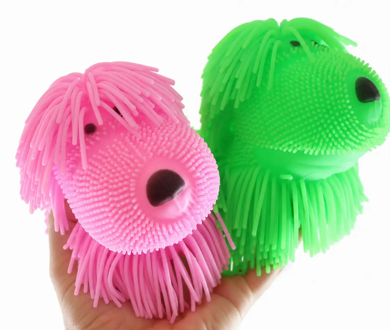 Shaggy Dog Puffer Squishy Sensory Fidget Toy