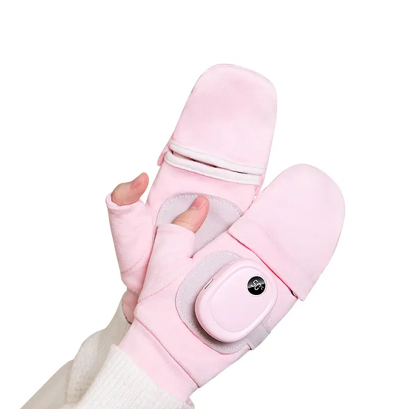Graphene Heating Gloves USB Rechargeable Electric Heating Outdoor Gloves 3 Gear Temp Control Washable Long Battery Life Unisex for Hunting Camping Fishing Cycling-cold weather accessory-Touchscreen Winter Stretch Gloves-winter warm glove