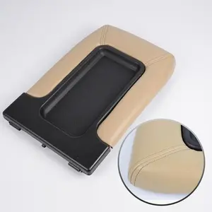 Leather Center Console Armrest Cover, New Part, Fit for 99-07 Chevy Silverado, GMC Sierra, Cadillac, Car Interior Accessory