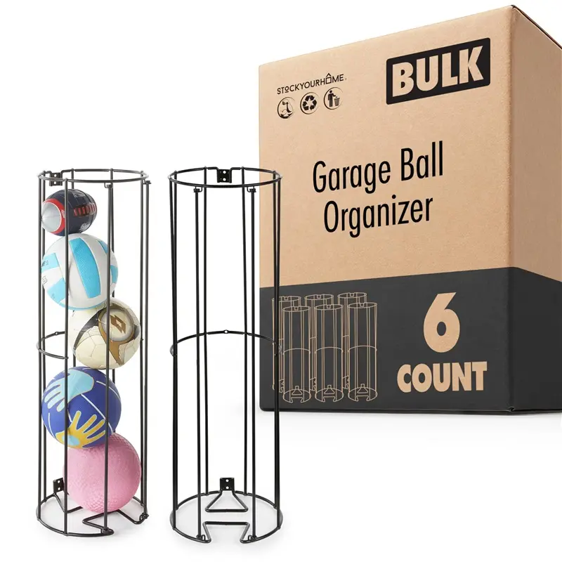 Garage Ball Organizer 6 Pack