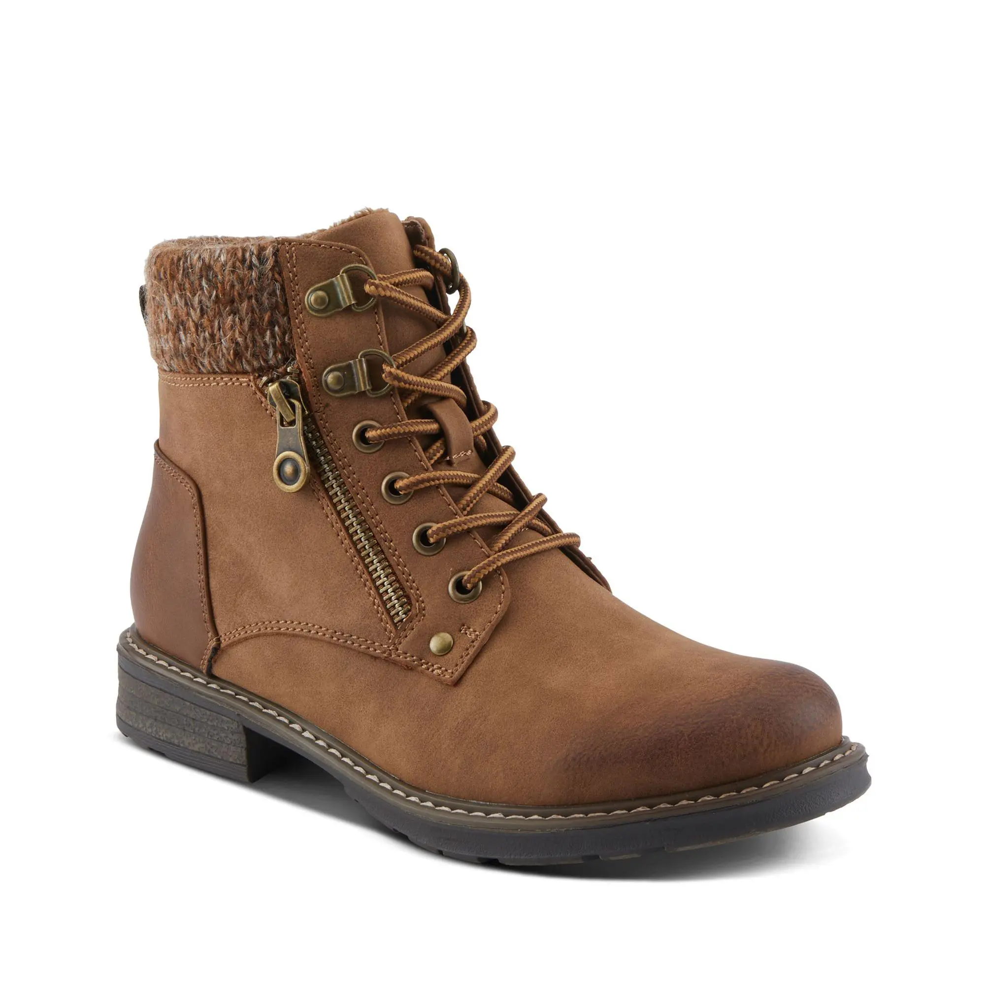 Patrizia by Spring Step Lace-up Boots - Jadelyn