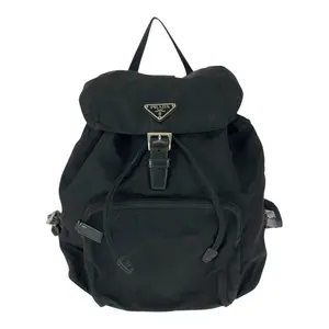 Pre-owned PRADA Nylon Tote Bags Tessuto Leather Backpack