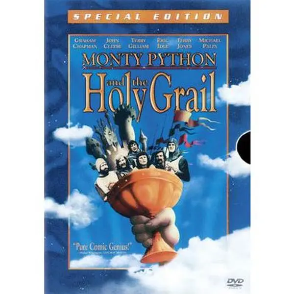 USED Book - Monty Python and the Holy Grail (DVD) - english
