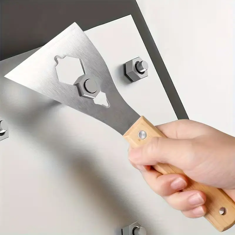 Stainless Steel Remover, Multi-Purpose Tool for Removing Paint, Wallpaper & Cement, Durable Household Cleaning Tool, 1pc Piece
