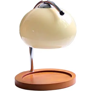 Candle Warmer Lamp - Aromatherapy - Dimmable - Retro - Decorative - Round Plate