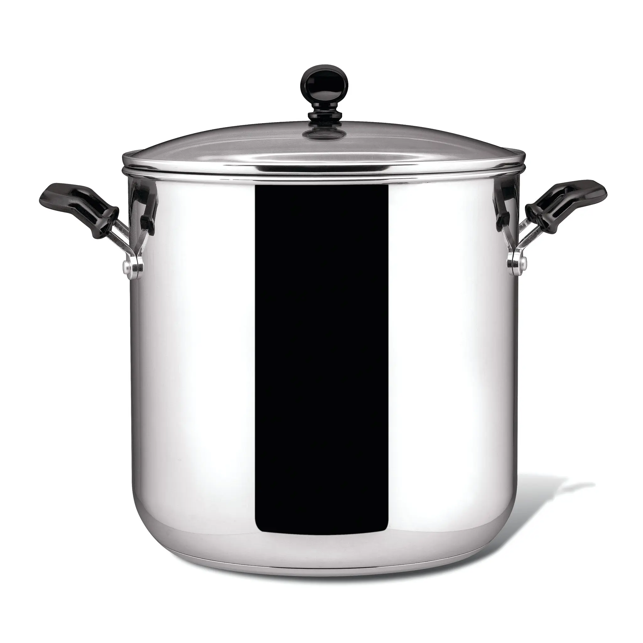 Classic Series Stainless Steel 11-Qt. Stockpot with Lid, Deep Cooking Pot, Double-Handled Pot for Crab Legs, Chili Cooking Cookware, Deep Cooking Pot Pots, Double-Handled Pots