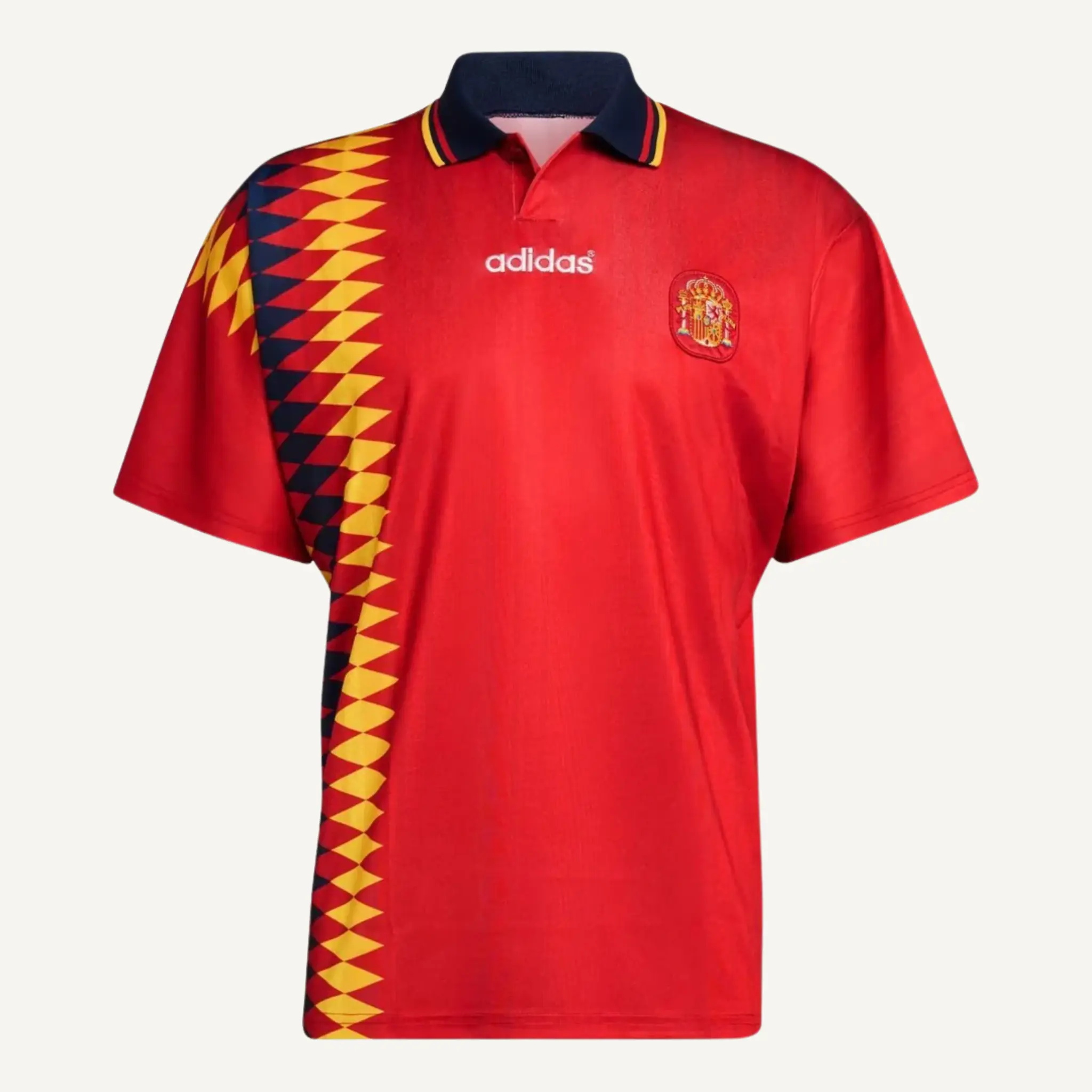 Adidas Originals Male Football Jersey - 1994 Spain Home, Red, Short Sleeve, Polyester, Regular Fit, Style JN3707