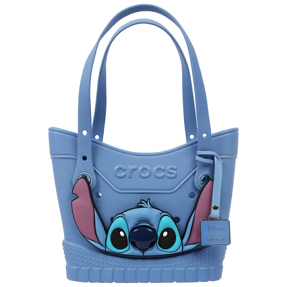Crocs Disney Stitch Small Tote, Shoulder Bag, Personalize with Jibbitz Charms Crocs Disney Stitch Small Tote, Shoulder Bag, Personalize with Jibbitz Charms