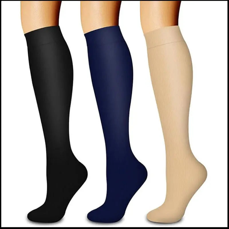 3 pairs  7 black/navy/skin