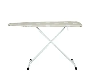 T-Leg Ironing Board 53 x 14 Cotton Cover Foldable Portable Ironing Table for Home Use