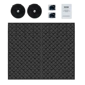 【Spotlight Day】VEVOR Garage Door Screen for Winter 9.28 x 7.15 ft Garage Door Insulation Kit
