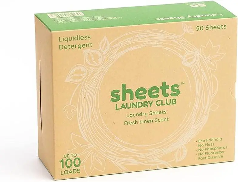 Laundry Sheets-Laundry Detergent Sheets Fresh Scent