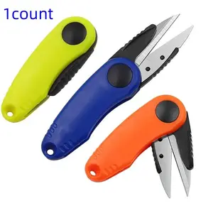 Fishing Plier, Fishing Shears, 1 Count Stainless Steel Fishing Plier with Cover, Portable Fishing Tool for Outdoor, Fishing Accessories