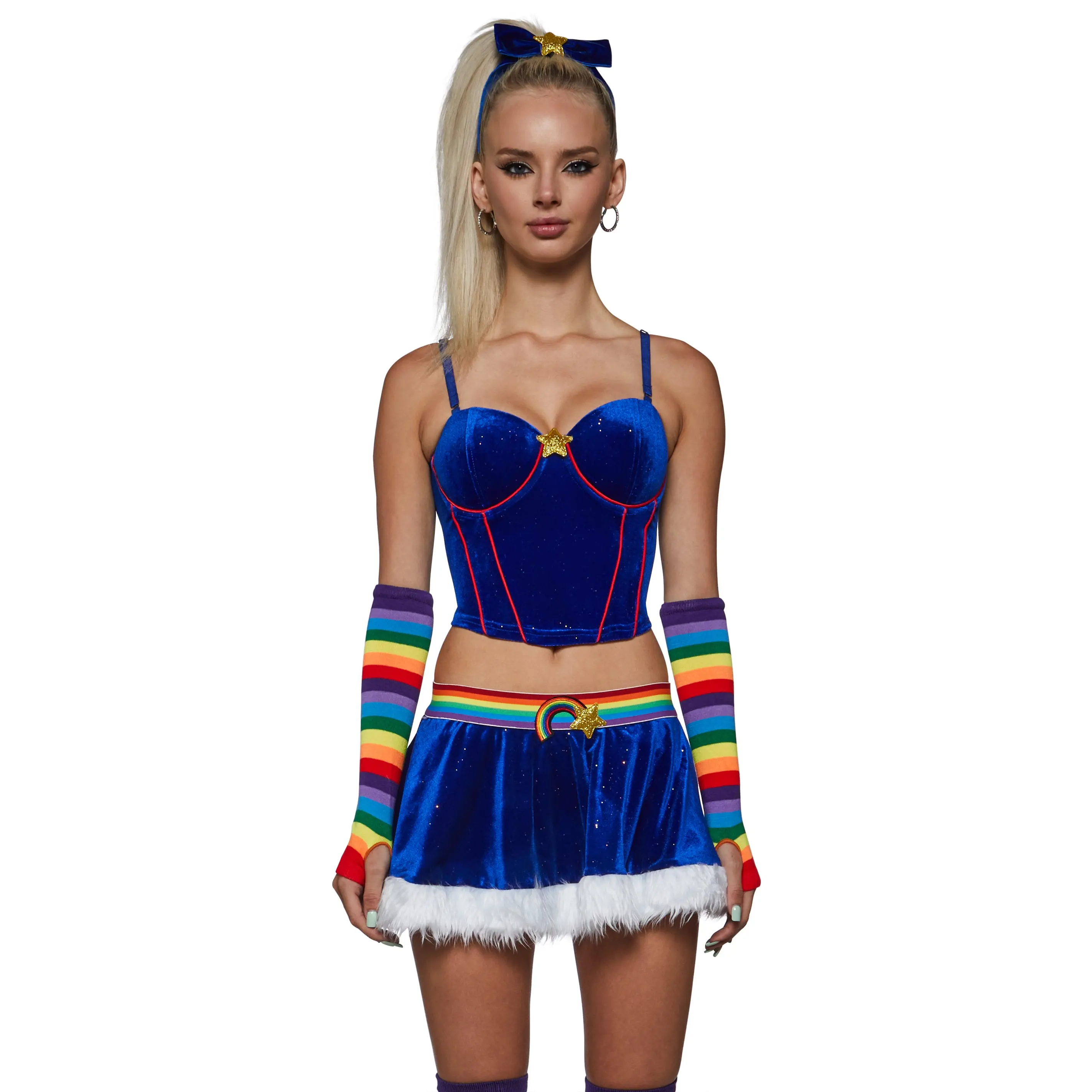 Rainbow Girl Costume