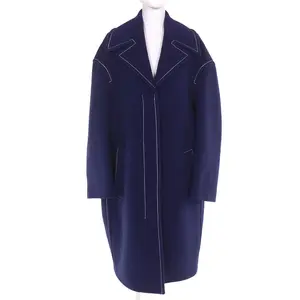 Pre-owned MARNI Wool Small Leather Goods Blend Coat