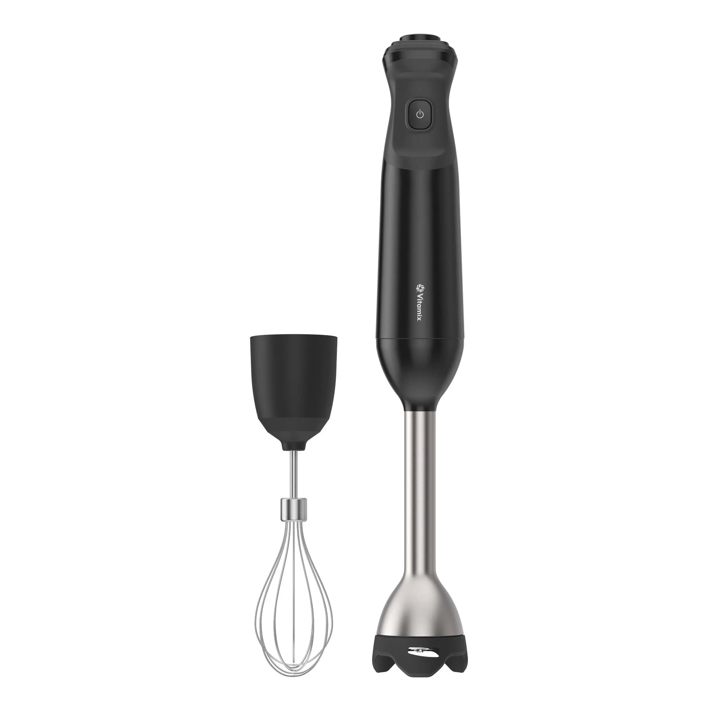 Vitamix Immersion Blender + Whisk Attachment, 350-Watt Motor, 2-Speed, Stainless-Steel Blade, Professional-Grade, Black