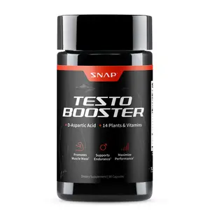 Snap - Testo Booster - Supports Men's Testosterone Production - 3rd party tested - 90 count