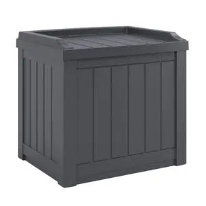Suncast 22 Gallon Outdoor Patio Small Deck Box with Storage Seat, Cyberspace Organiser Plastic Suncast 22 Gallon Outdoor Patio Small Deck Box with Storage Seat, Cyberspace Organiser Plastic