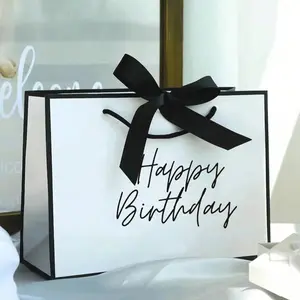 Elegant Birthday Party Gift Bag, Foldable Shopping Bag, Perfect for Women, Mothers, Grandmothers, Boyfriends, Husbands, Wives, Partners, Gift Packaging