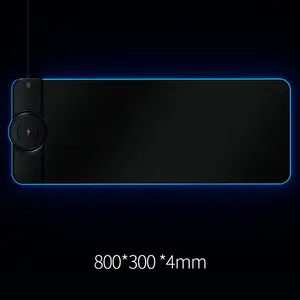 Fast Wireless Charging Gaming Mouse Pad 800x300x4mm Non-Slip Rubber Single-Sided for Gaming Phones & Office Use Ideal for Various Occasions