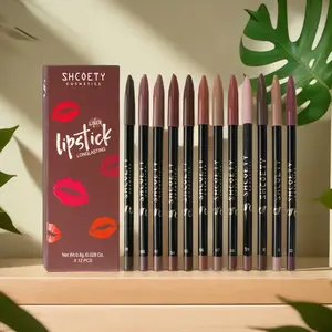 Long Lasting Matte Lip Liner Set, Tinted Lip Liner, Easy Coloring, Suitable for All Occasions Lip Makeup, Girls and Women Makeup Accessories, Makeup Products, Lip Stain, Lip Liner Pencil, Lightweight Lipliner, Lip Liner Kit, Cosmetic